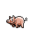 Laufendes Schwein als Ladebalken